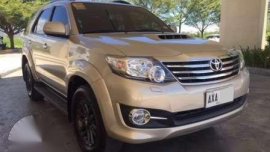 2015 Toyota Fortuner V 4x4 for sale 