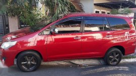 2012 Toyota Innova J Manual Diesel Red for sale