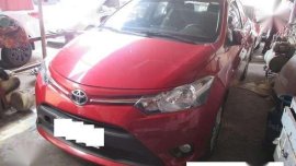 2017 Toyota Vios E dual vvti Red Automatic for sale