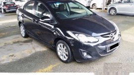 Mazda 2 sedan Black 2015 acq.