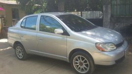 Toyota Echo Yaris 2002 Silver Sedan For Sale 