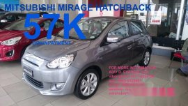 2017 Avail our Mitsubishi Mirage for as low as 57k downpayment