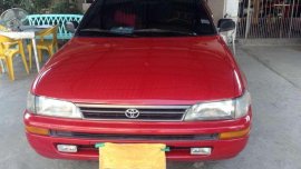 Toyota Corolla XE 1994 MT Red Sedan For Sale 
