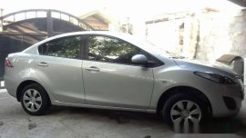 Mazda 2 Color Silver Manual model 2014