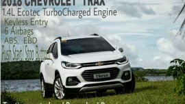 2018 Chevrolet Trax 1.4L Turbo Charge Engine