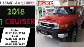2018 Toyota FJ Cruiser Red AT Limited