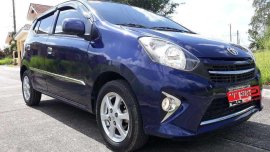 2015 Toyota Wigo 1.0G AT Blue Hb For Sale 