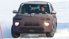 [Spy shots] Kia Soul 2019 caught running winter tests