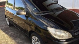 Hyundai Getz 2008 Manual Black Well kept For Sale 