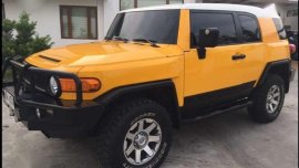 Toyota Fj Cruiser 2015 Model Yellow For Sale 