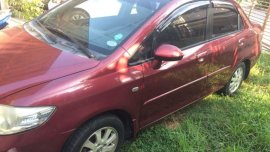 Honda City 2008 Well kept Red Sedan For Sale 