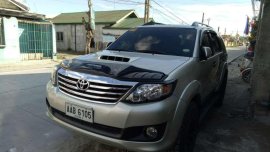 Toyota Fortuner 2014 Model Silver SUV For Sale 