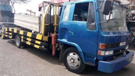 isuzu Dropside Elf 2004 4be1 NPR 14ft Self loader forward