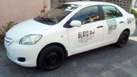 Toyota VIOS Taxi 2009 White Sedan For Sale 