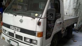 Isuzu Elf NKR Dropside 4W 4BE1 Rotary White For Sale 