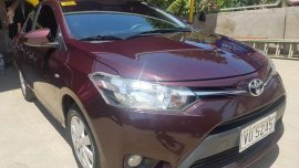 2017 Toyota Vios E MT Red Sedan For Sale 