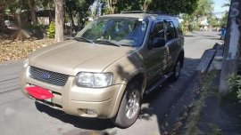 Ford Escape 2005 4x4 AT Beige SUV For Sale 