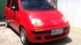 Daewoo Matiz 2000 HB Red Fresh For Sale 
