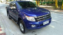 2014 Ford Ranger XLT Manual Blue Pickup For Sale 