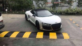 Audi R8 Spyder Convertible V10 White For Sale 