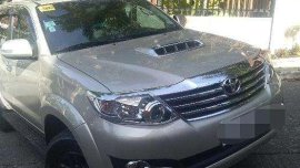 Toyota Fortuner 2015 Beige SUV For Sale 
