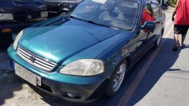 Honda Civic Vtec 2000 Green Sedan For Sale