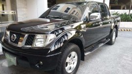 2009 Nissan Navara 4x4 AT Pick-up Black For Sale 