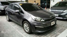 Kia Rio Ex 2016 Gray Sedan FOR SALE