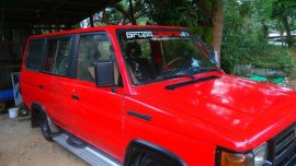 Toyota Tamaraw FX 1996 Red SUV For Sale 