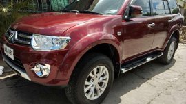 Mitsubishi Montero GLX 2015 MT Red SUV For Sale 