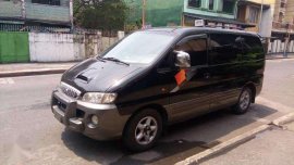 Hyundai Starex 2002 Automatic Black For Sale 