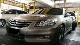 2012 Honda Accord 2.4 Brown Sedan For Sale 