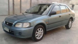 Fresh Honda City 2000 AT Blue Sedan For Sale 