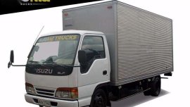 Isuzu Elf Aluminum Van White Fresh For Sale 