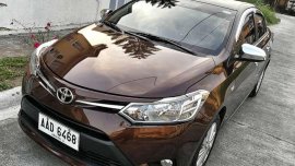Toyota Vios 1.3 E 2016 Brown Sedan For Sale 