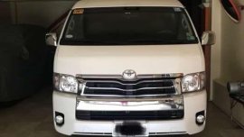 Toyota Super Grandia 2015 Monotone White Pearl FOR SALE
