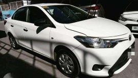 Toyota Vios 2014 White Top of the Line For Sale 