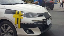 Next-gen Toyota Vios 2018 caught tested in the Philippines