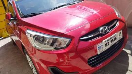 2018 HYUNDAI ACCENT 1.4L AT Red For Sale 