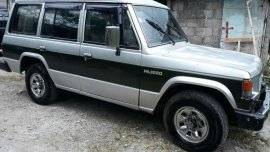 1989 Mitsubishi Pajero Silver SUV For Sale 