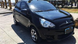 Mitsbishi Mirage 2013 Hatchback Black For Sale 