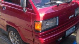 Toyota Lite Ace Multicab 1993 Red Van For Sale 
