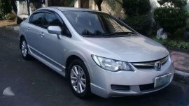 2007 Honda Civic 1.8s Silver Sedan For Sale 