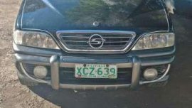 Ssang Yong Musso Manual Black For Sale 