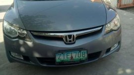 Honda Civic FD 1.8s 2008 Gray Sedan For Sale 