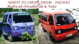 Suzuki Multicab Double Cab and Van 2 Units to Chose From FOR SALE