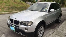 Fresh BMW X3 Rush 2008 Silver SUV For Sale 