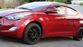 Hyundai Elantra GLS 2012 AT Red Sedan For Sale 