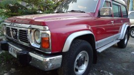 1994 Nissan Patrol 4x4 M.T Red SUv For Sale 