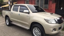 Toyota Hilux E 2014 Beige Truck For Sale 